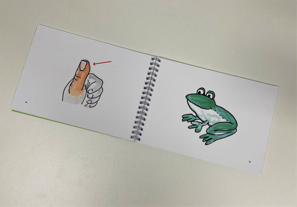 Nachbestellung Lautüberprüfung - 1 Bilderbuch und 1 Lautprüfbogen (einzeln)