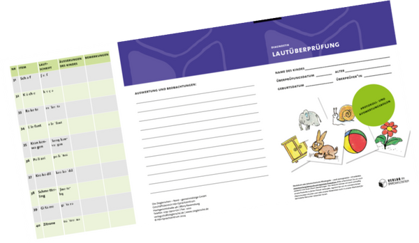 Lautüberprüfung – 100 Protokoll- und Auswertungsbögen (Nachfüllpack)