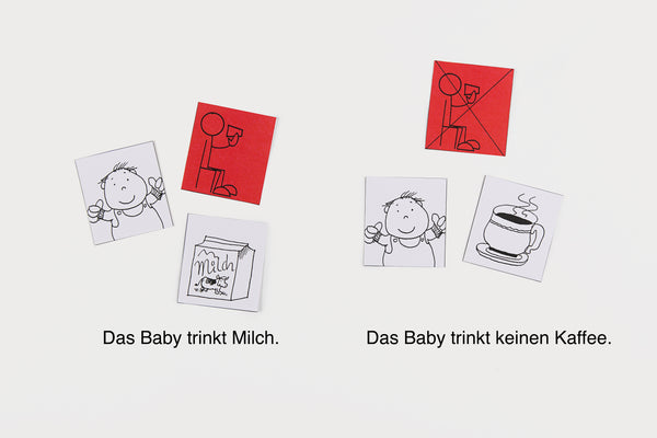 Subjekt, Prädikat, Objekt ... Therapie- und Übungsset Sätze bauen