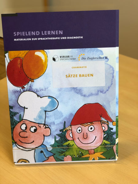 Subjekt, Prädikat, Objekt ... Therapie- und Übungsset Sätze bauen