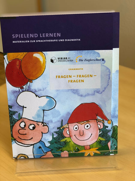 Fragen, Fragen, Fragen ... Therapie- und Übungsset Fragen lernen